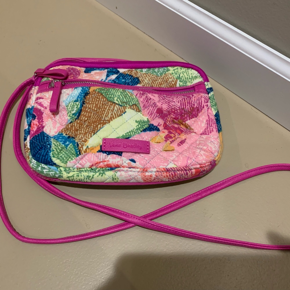 Vera Bradley Pink Multicolor Crossbody Bag
